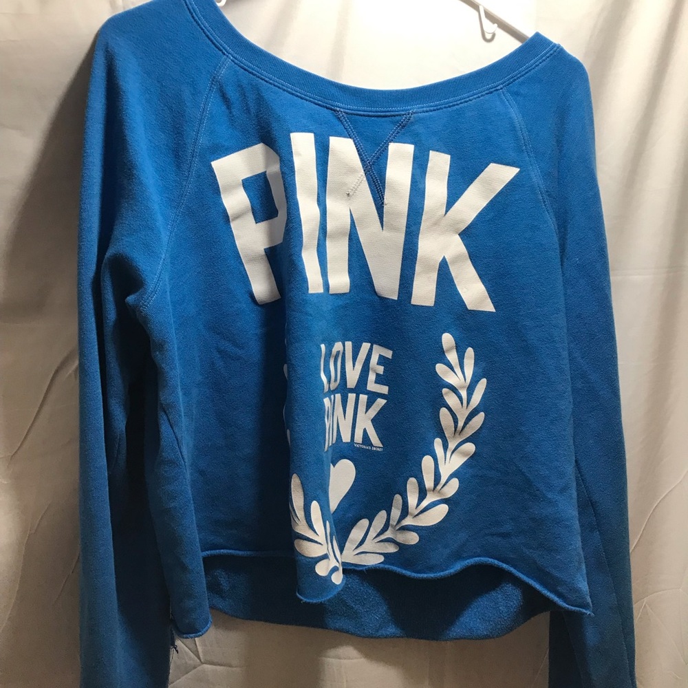 Blue VS pink sweater